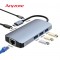 애니존 USB-C 3.0 4K, 30HZ 6포트 멀티 허브 ANY-HUB7