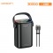 초고속 PD100W 30000mAh  랜턴 보조배터리 C to C